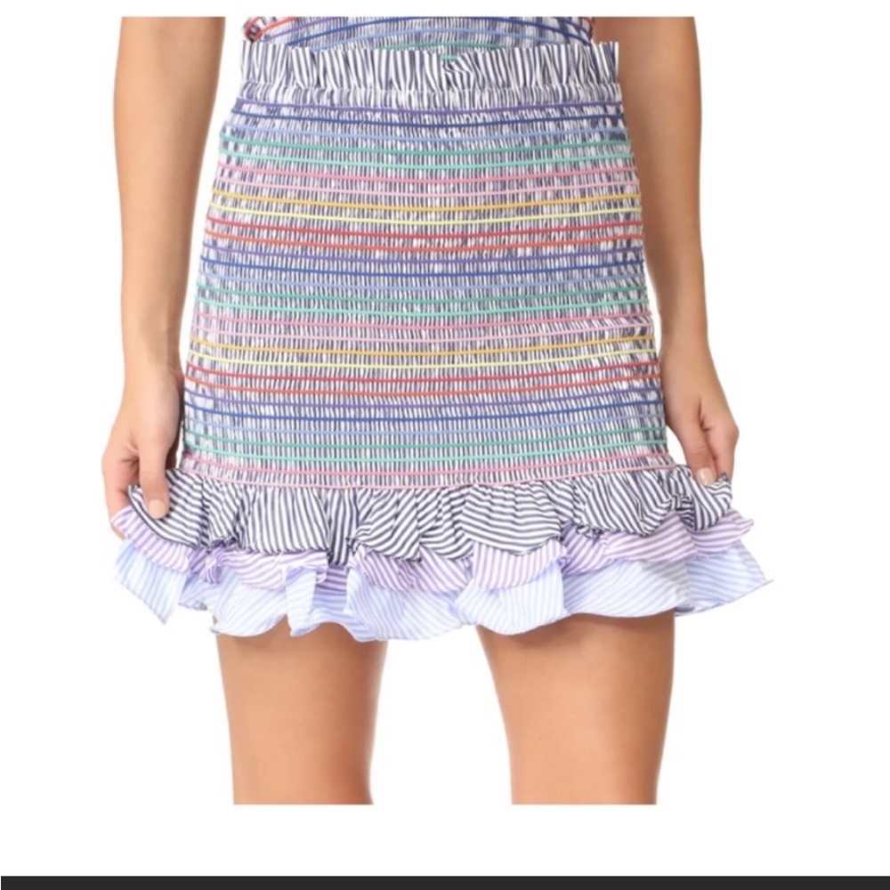Petersyn stretch skirt rainbow
